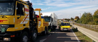 Einsatz auf Autobahn