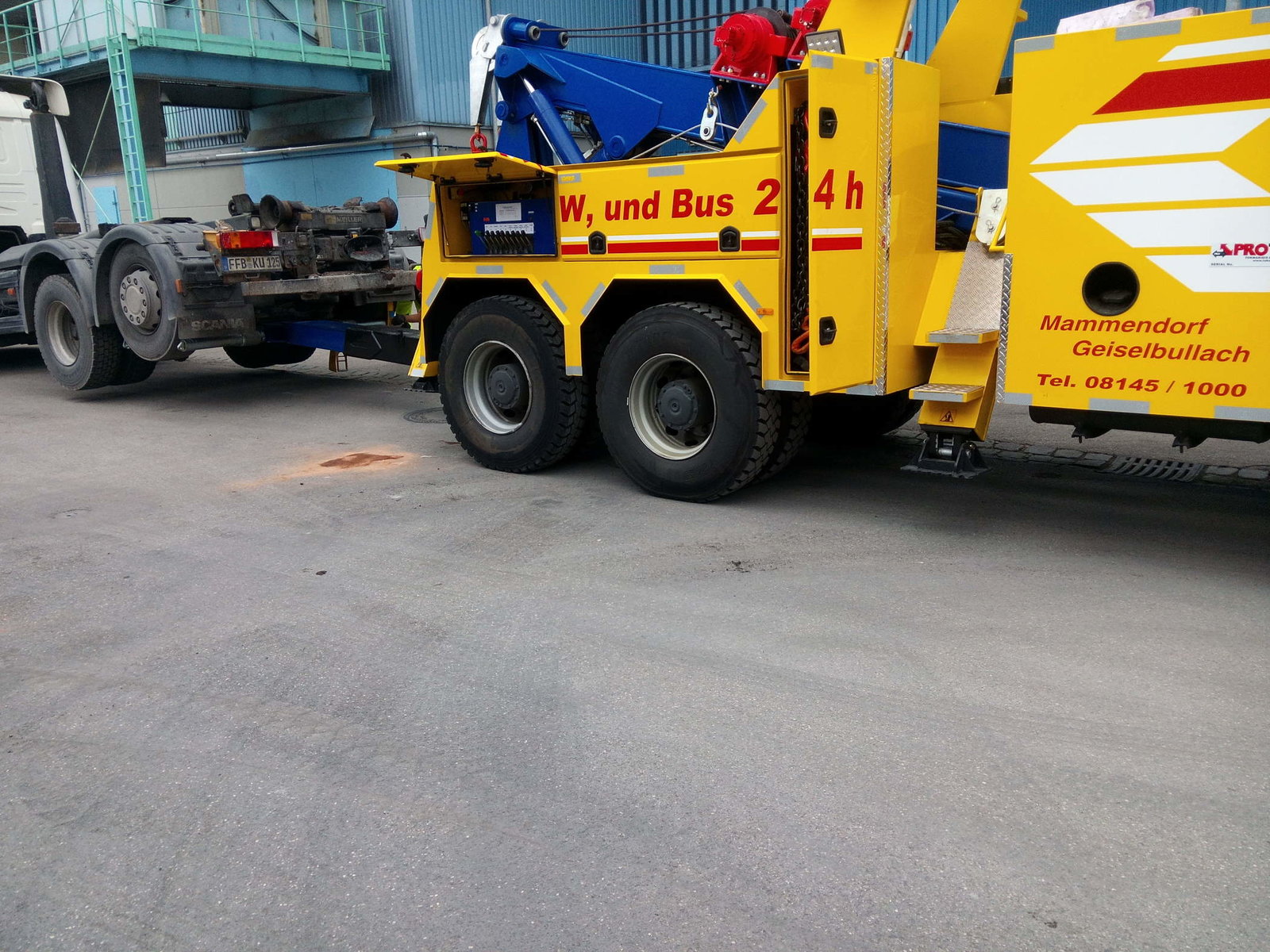 Abschlepp-LKW