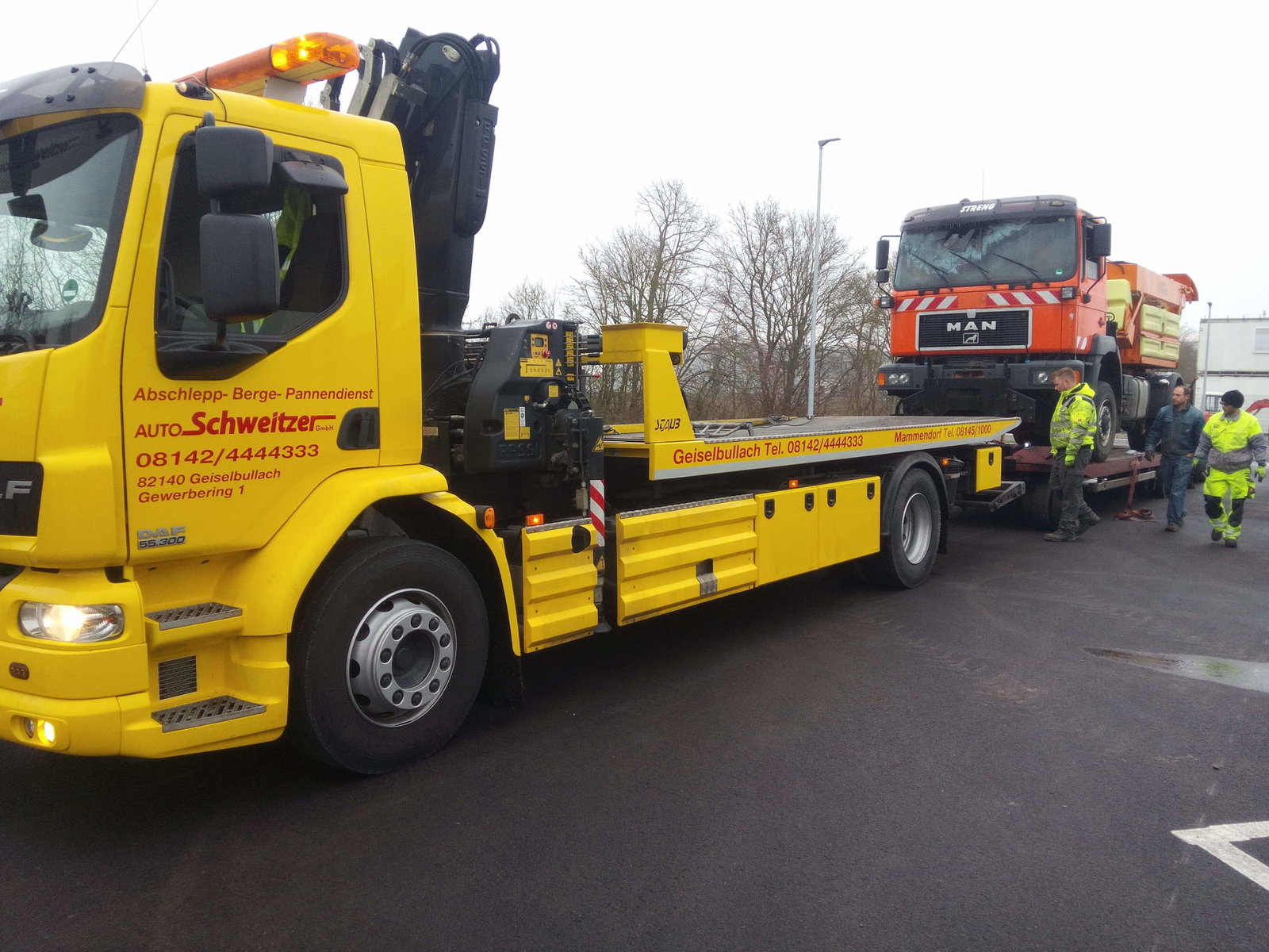 LKW zum Abschleppen