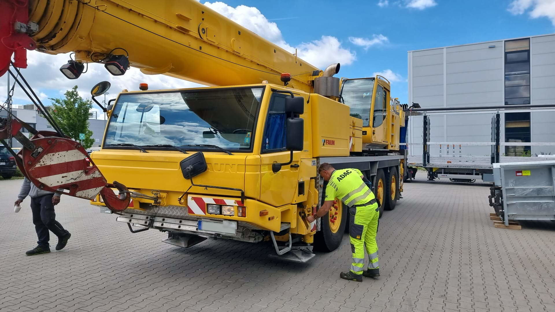 Mobilkran der Auto Schweitzer GmbH