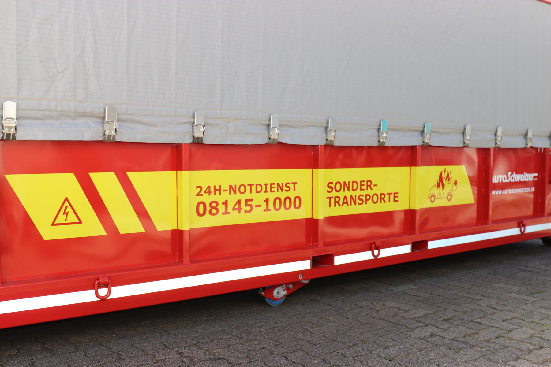 Auto Schweitzer´s Hochvolt Container